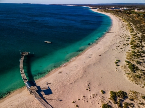 Jurien Bay Jetty - Australian Stock Image