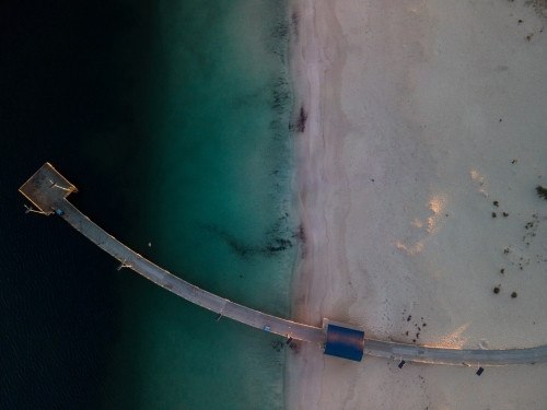 Jurien Bay Jetty - Australian Stock Image