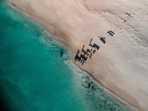Jurien Bay Old Rusted Jetty - Australian Stock Image