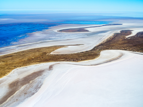 Kati Thanda/Lake Eyre - Australian Stock Image
