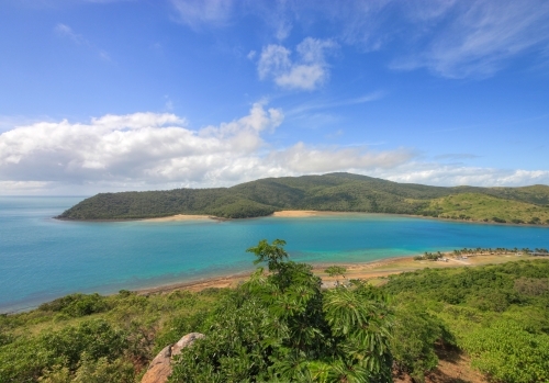 Keswick Island looking towards St Bees Island and Egremont Passage - Australian Stock Image