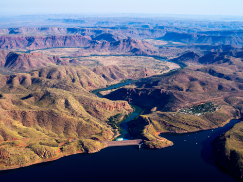 Lake Argyle - Australian Stock Image