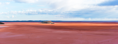 Lake Ballard Menzies Western Australia - Australian Stock Image