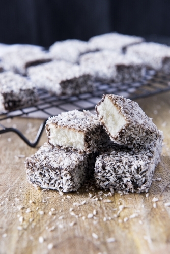 Lamington - Australian Stock Image