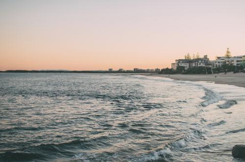 Landscape of Sunshine Coast city centre - Australian Stock Image