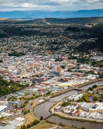 Launceston, Tasmania - Australian Stock Image