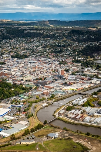 Launceston, Tasmania - Australian Stock Image