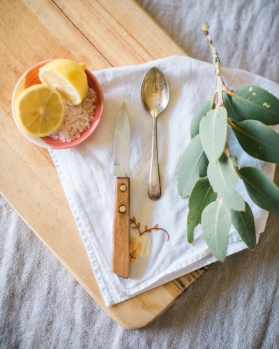 Lemon and things - Australian Stock Image