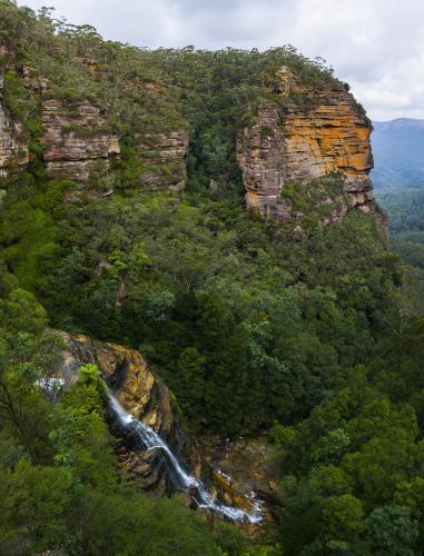 Leura Falls - Australian Stock Image