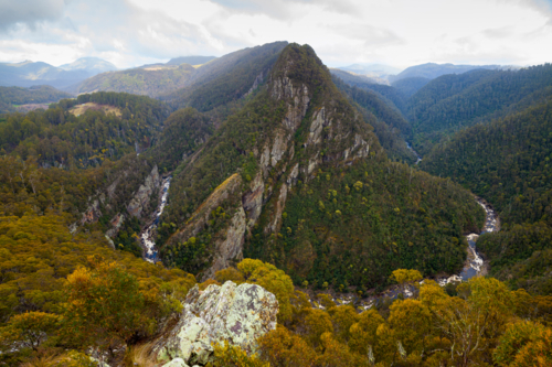 Leven Canyon - Tasmania - Australian Stock Image