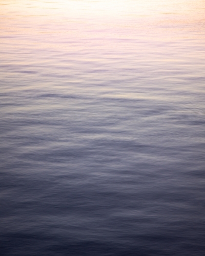 Light on of calm water - Australian Stock Image