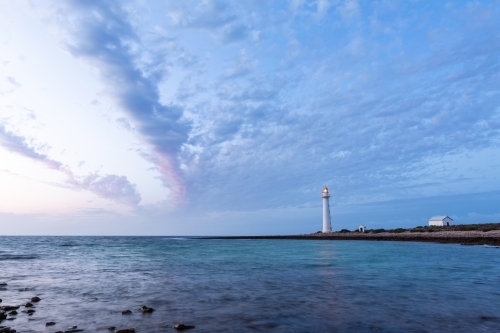 lighthouse at sunrise - Australian Stock Image