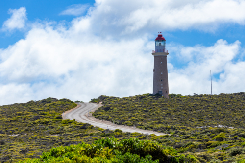 Lighthouse on Kangaroo Island - Australian Stock Image