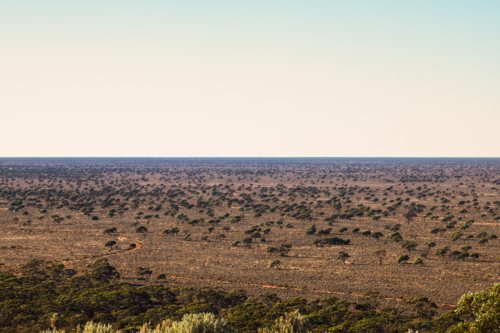 Looking over the Madura Pass, Western Australia - Australian Stock Image