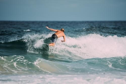 Man surfing - Australian Stock Image