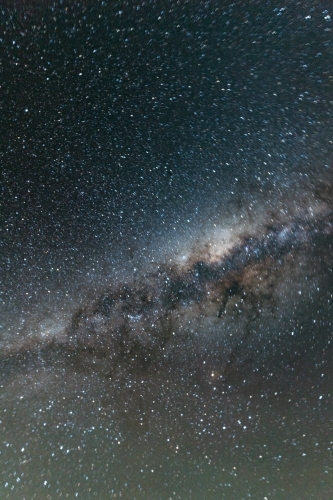 Milky Way galaxy with its dense star fields and dust lanes - Australian Stock Image