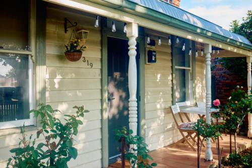 Miners cottage - Australian Stock Image