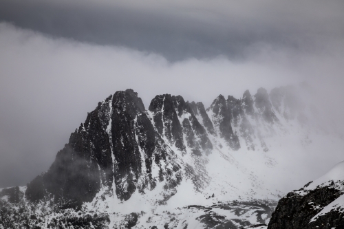 Misty Mountains - Australian Stock Image