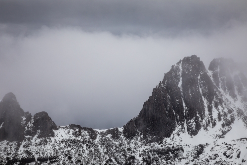 Misty Mountains - Australian Stock Image
