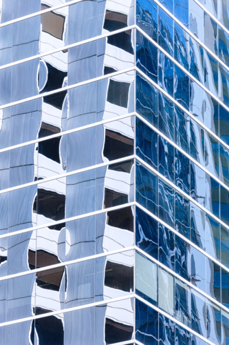 Modern building architecture in the City of Perth Western Australia - Australian Stock Image
