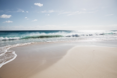 Morning Beach - Australian Stock Image