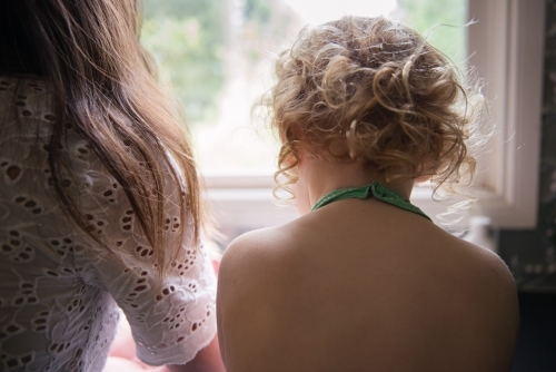 Mother and child - Australian Stock Image