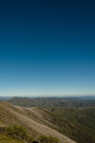 mountains in the summer - Australian Stock Image
