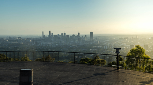Mt Cootha Lookout - Australian Stock Image