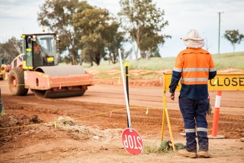 New highway being built in Trewilga