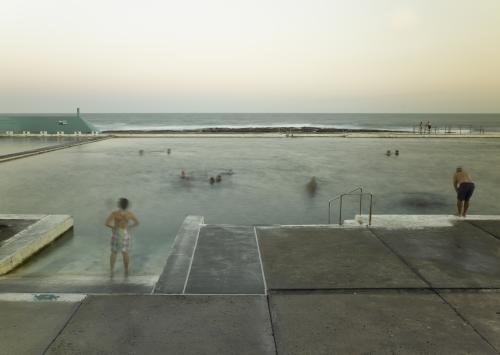 Newcastle Ocean Baths 10 - Australian Stock Image