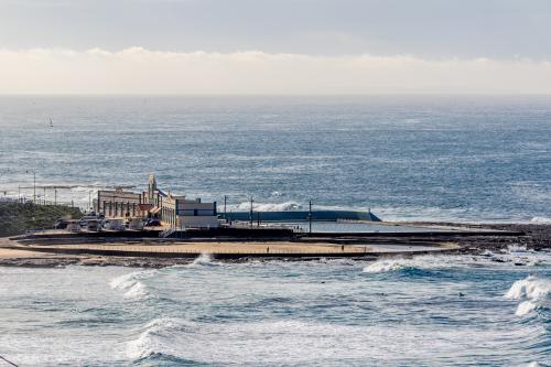 Newcastle Ocean Baths - Australian Stock Image