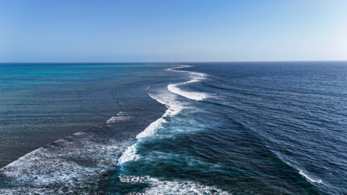 Ningaloo reef break - Australian Stock Image