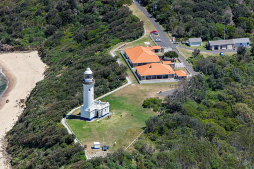 Norah Head Lighthouse - Australian Stock Image