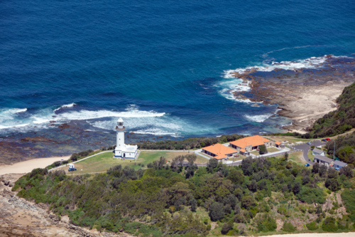 Norah Head Lighthouse - Australian Stock Image