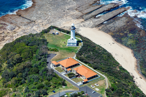 Norah Head Lighthouse - Australian Stock Image