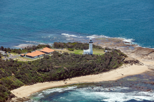 Norah Head Lighthouse - Australian Stock Image