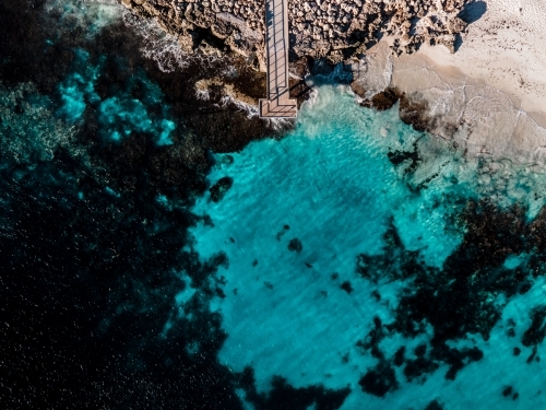 North Beach Jetty - Australian Stock Image