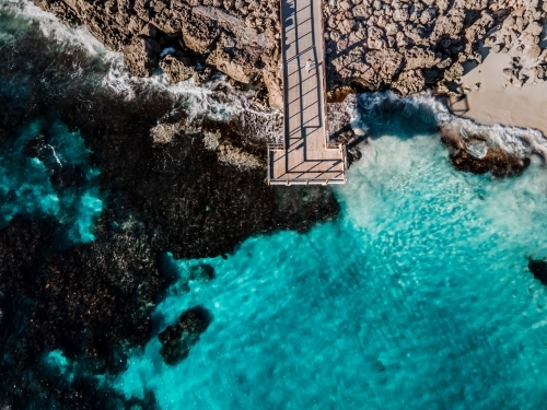 North Beach Jetty - Australian Stock Image