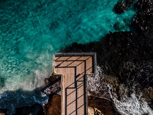 North Beach Jetty - Australian Stock Image