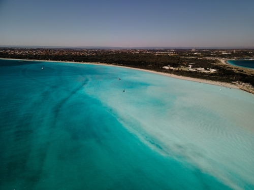 Ocean and coastline at Woodman Point - Australian Stock Image