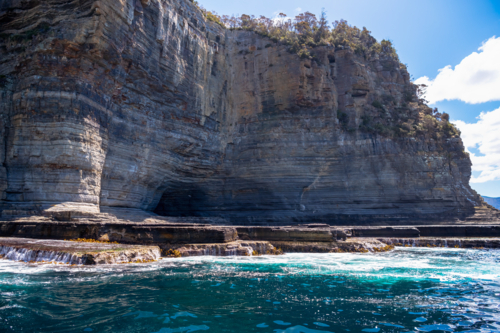 Ocean rock cliffs - Australian Stock Image