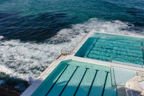 Oceanside Pool - Australian Stock Image