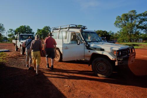 Off on tour in Arnhem Land, Northern Territory - Australian Stock Image