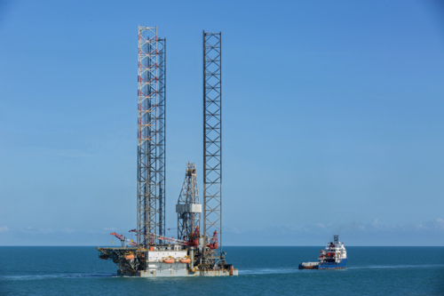 Off shore Industry - Australian Stock Image