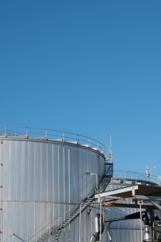 Oil and Gas Refinery - Australian Stock Image