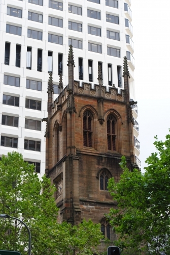 Old and New city buildings - Australian Stock Image