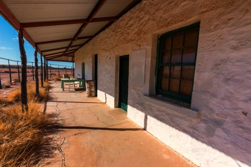 Old Betoota Hotel - Australian Stock Image