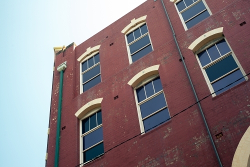 old building and windows - Australian Stock Image