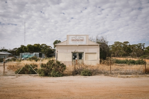Old building at Cadoux in the Eastern Wheatbelt of Western Australia - Australian Stock Image