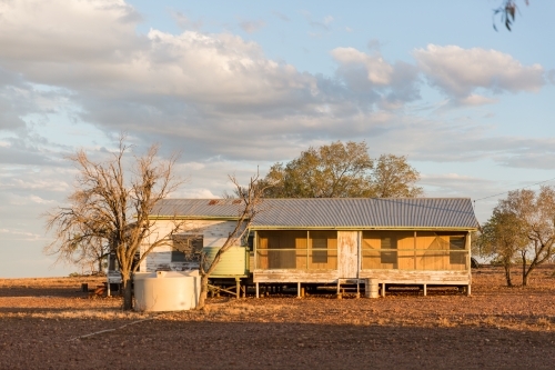 Old building with verandah - Australian Stock Image